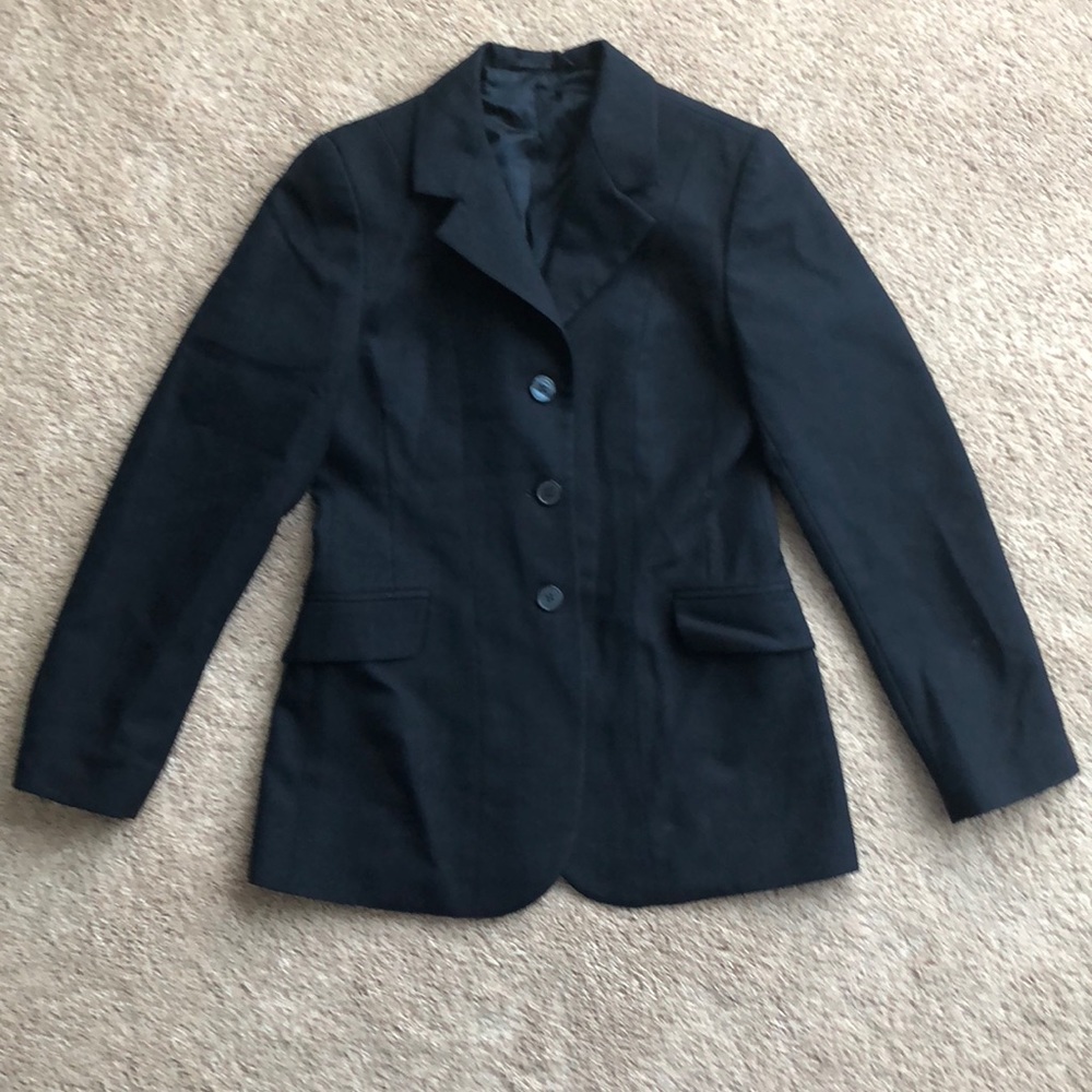 Ovation riding jacket show coat navy 8R